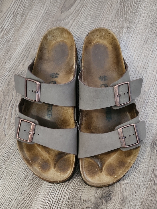 Birkenstock Other - Birkenstock Arizona Two-Buckle Slide Sandals with Copper Buckles - Men's Size 44